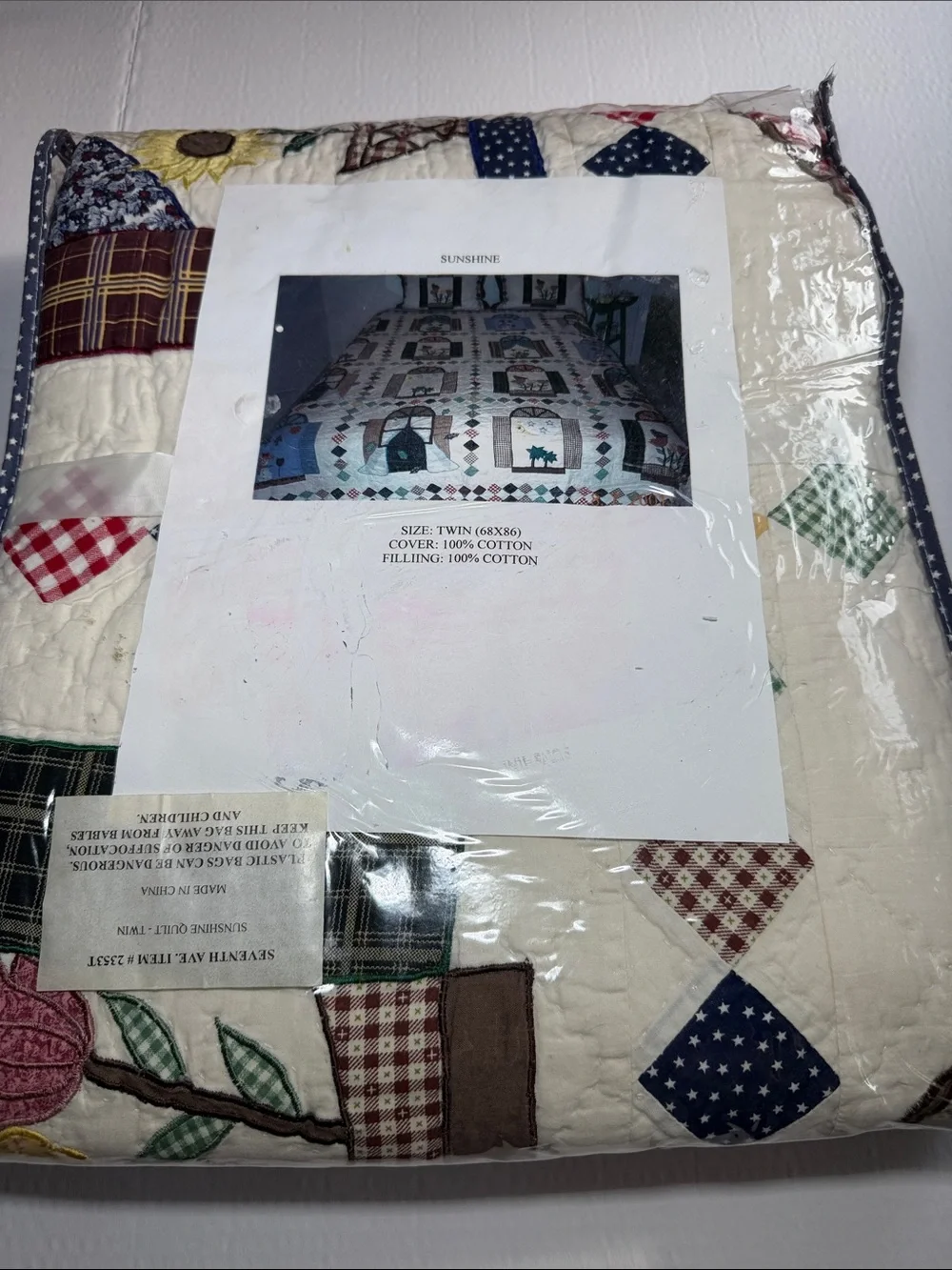 Sunshine Quilt beautiful vintage